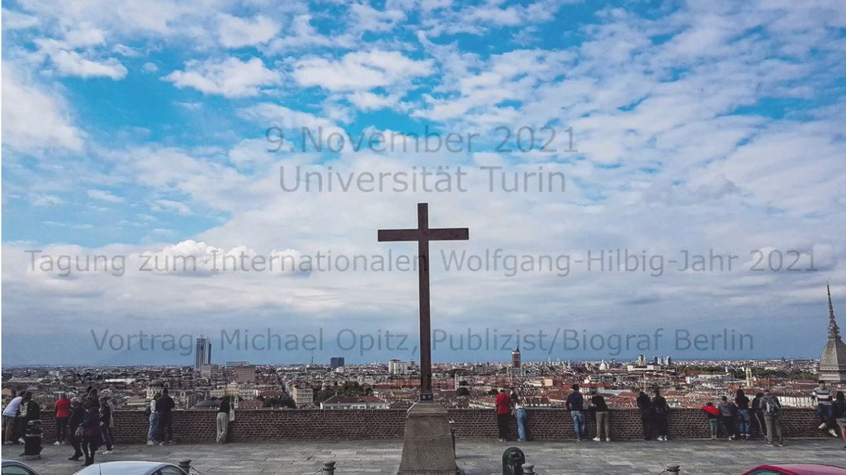 Wolfgang-Hilbig-Tagung in Turin